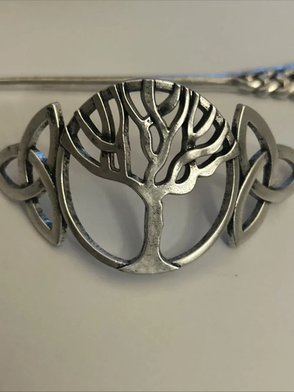 Celtic Tree of Life Hair Stick Barrette New Metal Hairpin Clip Accessory